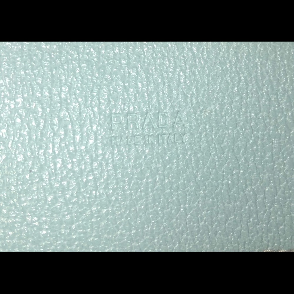 Prada baby blue leather belt - Picture 4 of 7